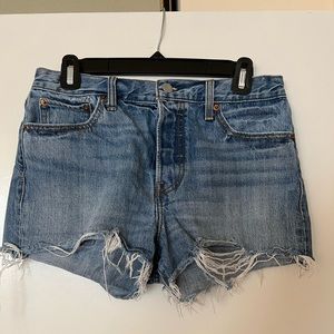 Levi’s 501 original high rise shorts